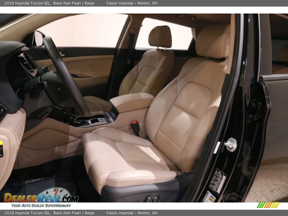 Beige Interior - 2018 Hyundai Tucson SEL Photo #5