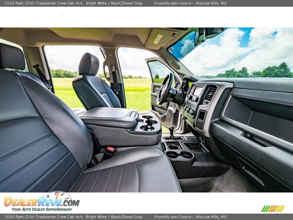 Front Seat of 2016 Ram 2500 Tradesman Crew Cab 4x4 Photo #24