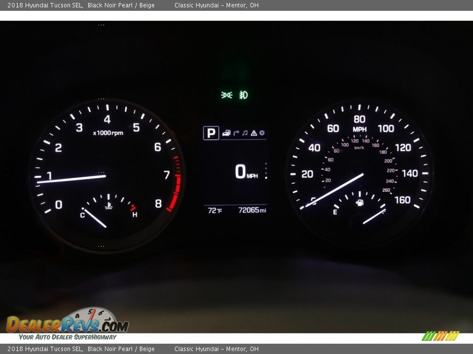 2018 Hyundai Tucson SEL Gauges Photo #8
