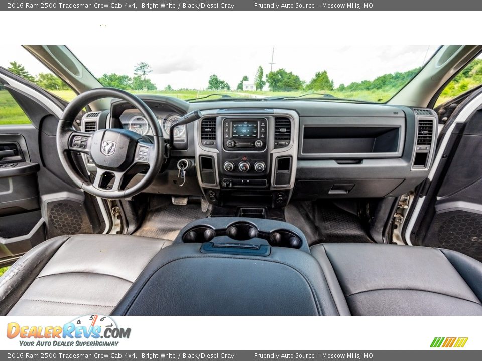 Dashboard of 2016 Ram 2500 Tradesman Crew Cab 4x4 Photo #26