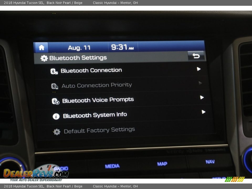 Controls of 2018 Hyundai Tucson SEL Photo #12
