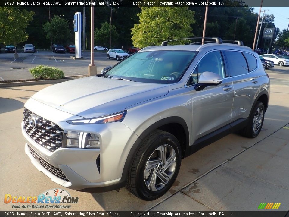 2023 Hyundai Santa Fe SEL AWD Shimmering Silver Pearl / Black Photo #7