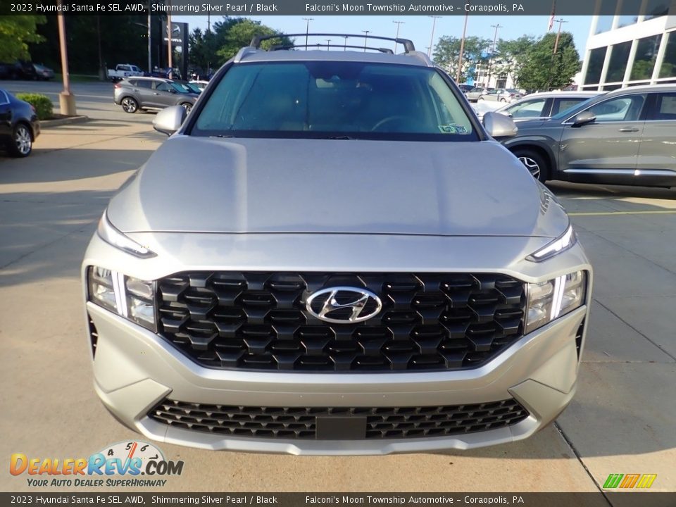 2023 Hyundai Santa Fe SEL AWD Shimmering Silver Pearl / Black Photo #8
