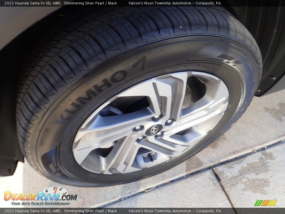 2023 Hyundai Santa Fe SEL AWD Shimmering Silver Pearl / Black Photo #10