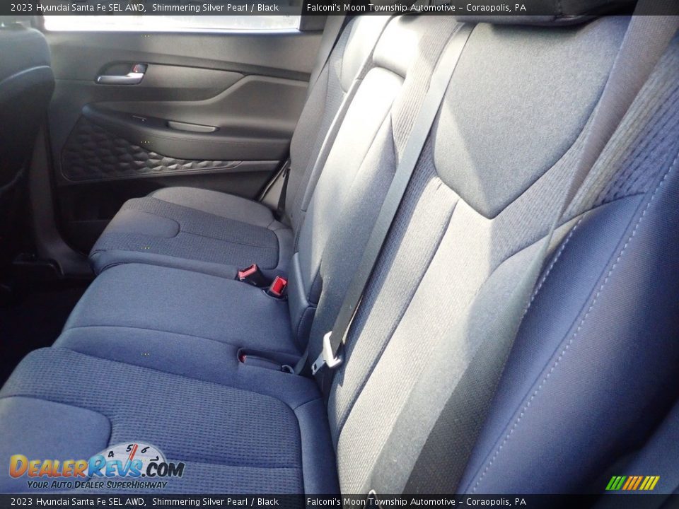 2023 Hyundai Santa Fe SEL AWD Shimmering Silver Pearl / Black Photo #12