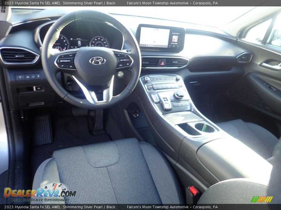 2023 Hyundai Santa Fe SEL AWD Shimmering Silver Pearl / Black Photo #13