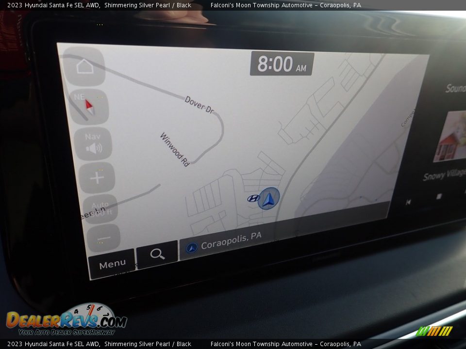 2023 Hyundai Santa Fe SEL AWD Shimmering Silver Pearl / Black Photo #16