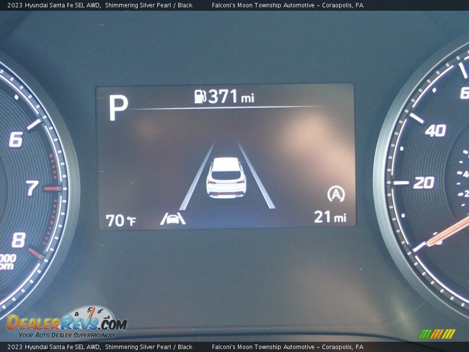 2023 Hyundai Santa Fe SEL AWD Shimmering Silver Pearl / Black Photo #19