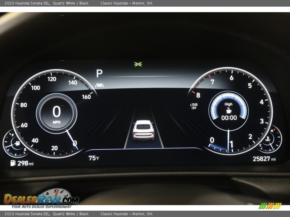 2020 Hyundai Sonata SEL Quartz White / Black Photo #8