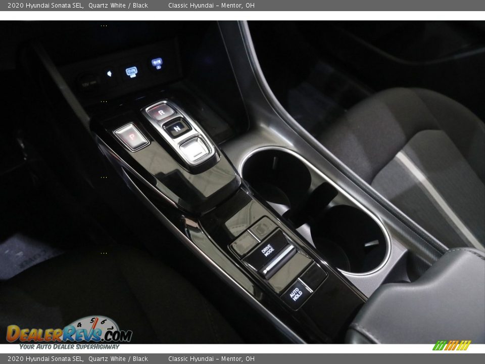 2020 Hyundai Sonata SEL Quartz White / Black Photo #14