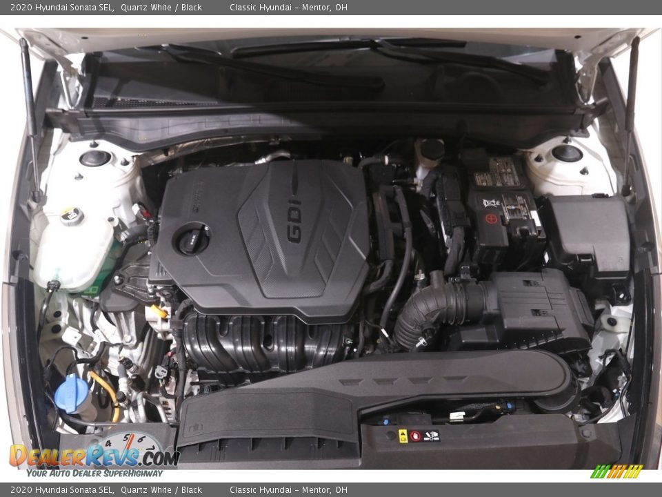 2020 Hyundai Sonata SEL Quartz White / Black Photo #19