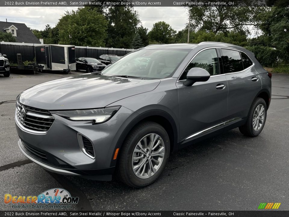 Front 3/4 View of 2022 Buick Envision Preferred AWD Photo #1