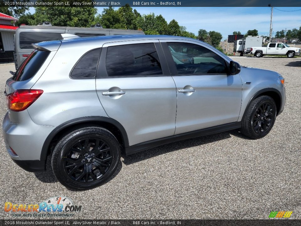 2018 Mitsubishi Outlander Sport LE Alloy Silver Metallic / Black Photo #1