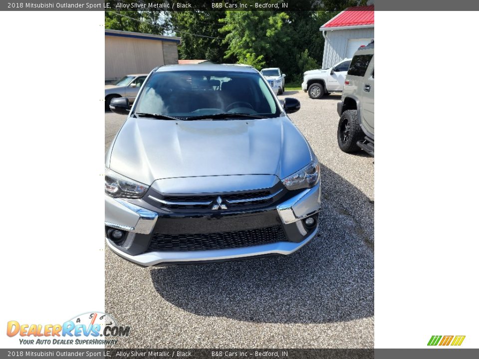 2018 Mitsubishi Outlander Sport LE Alloy Silver Metallic / Black Photo #3