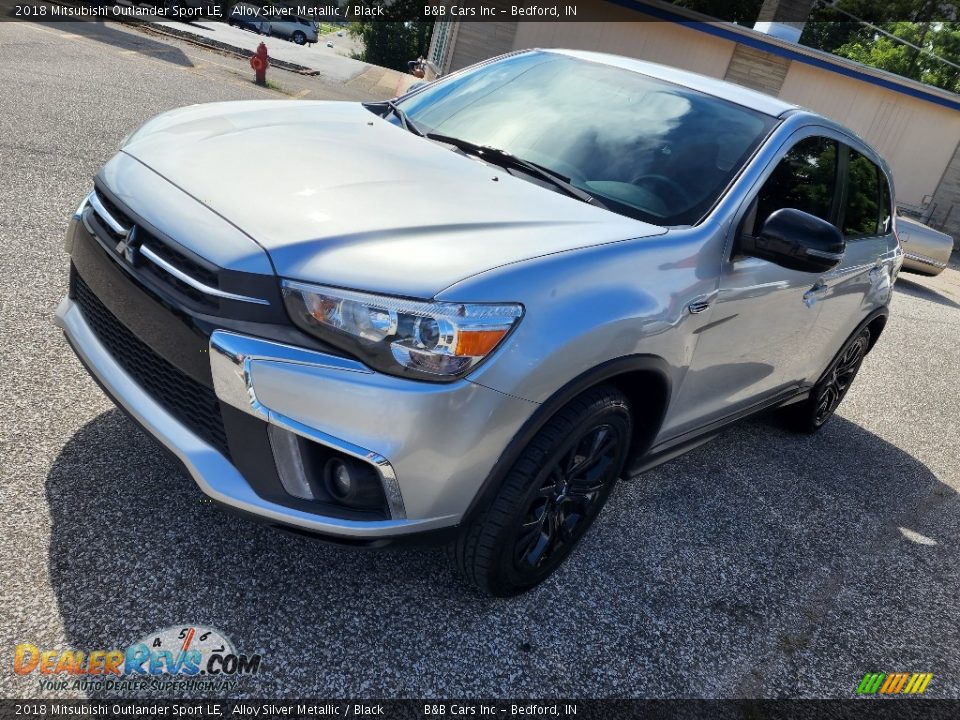 2018 Mitsubishi Outlander Sport LE Alloy Silver Metallic / Black Photo #4