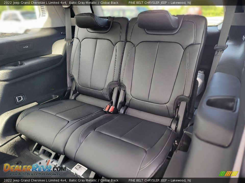 Rear Seat of 2022 Jeep Grand Cherokee L Limited 4x4 Photo #6