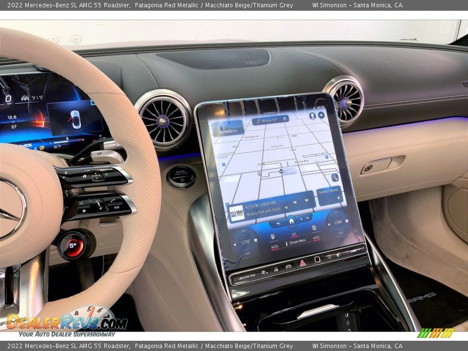 Navigation of 2022 Mercedes-Benz SL AMG 55 Roadster Photo #7