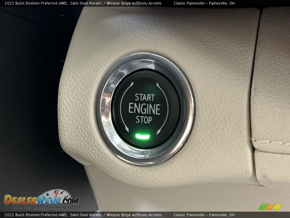 2022 Buick Envision Preferred AWD Satin Steel Metallic / Whisper Beige w/Ebony Accents Photo #8