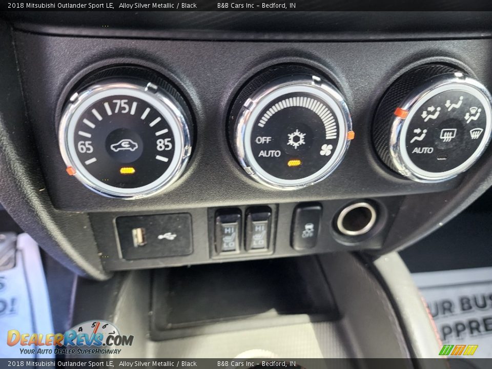 Controls of 2018 Mitsubishi Outlander Sport LE Photo #13