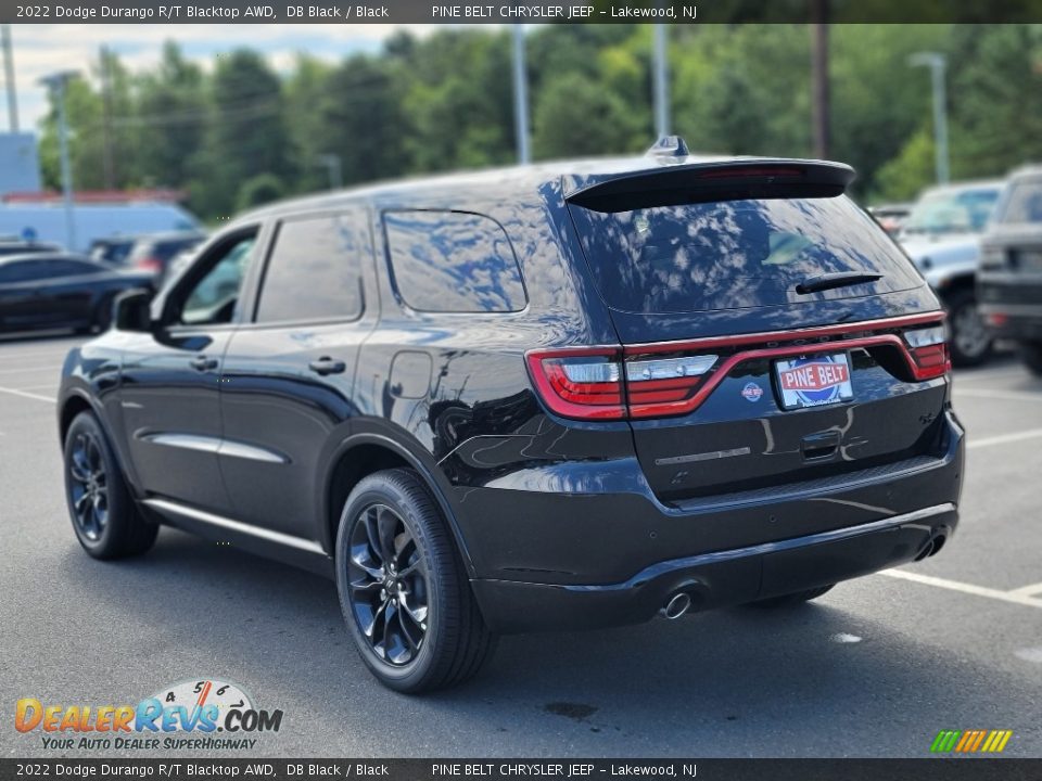 2022 Dodge Durango R/T Blacktop AWD DB Black / Black Photo #4