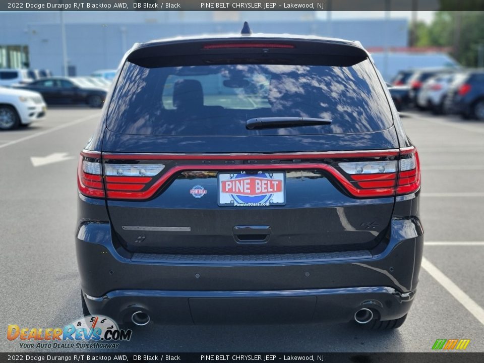 2022 Dodge Durango R/T Blacktop AWD DB Black / Black Photo #5