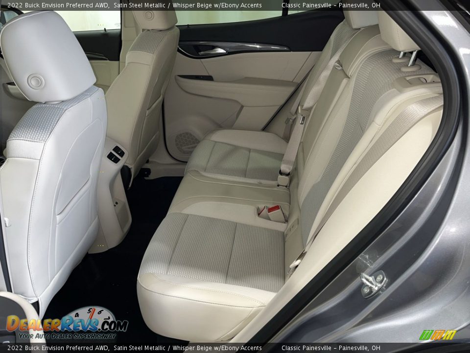 Rear Seat of 2022 Buick Envision Preferred AWD Photo #14