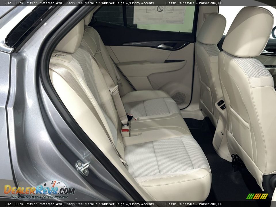 Rear Seat of 2022 Buick Envision Preferred AWD Photo #16