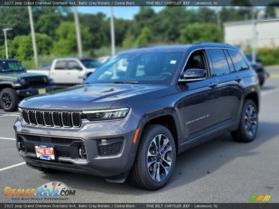 2022 Jeep Grand Cherokee Overland 4x4 Baltic Gray Metallic / Global Black Photo #1