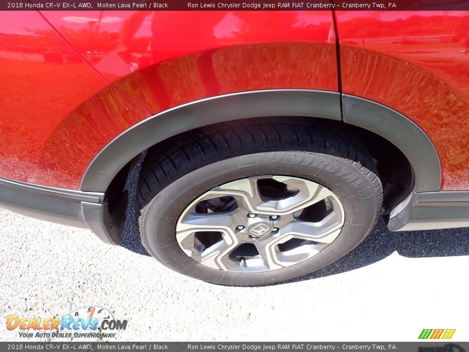 2018 Honda CR-V EX-L AWD Molten Lava Pearl / Black Photo #5