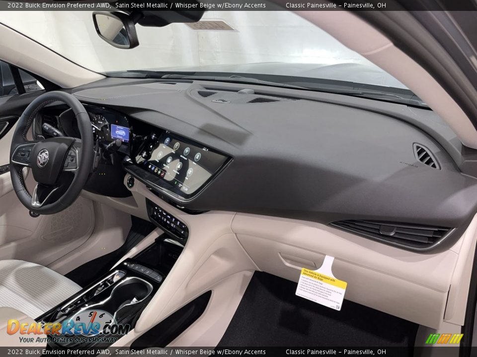 Dashboard of 2022 Buick Envision Preferred AWD Photo #18