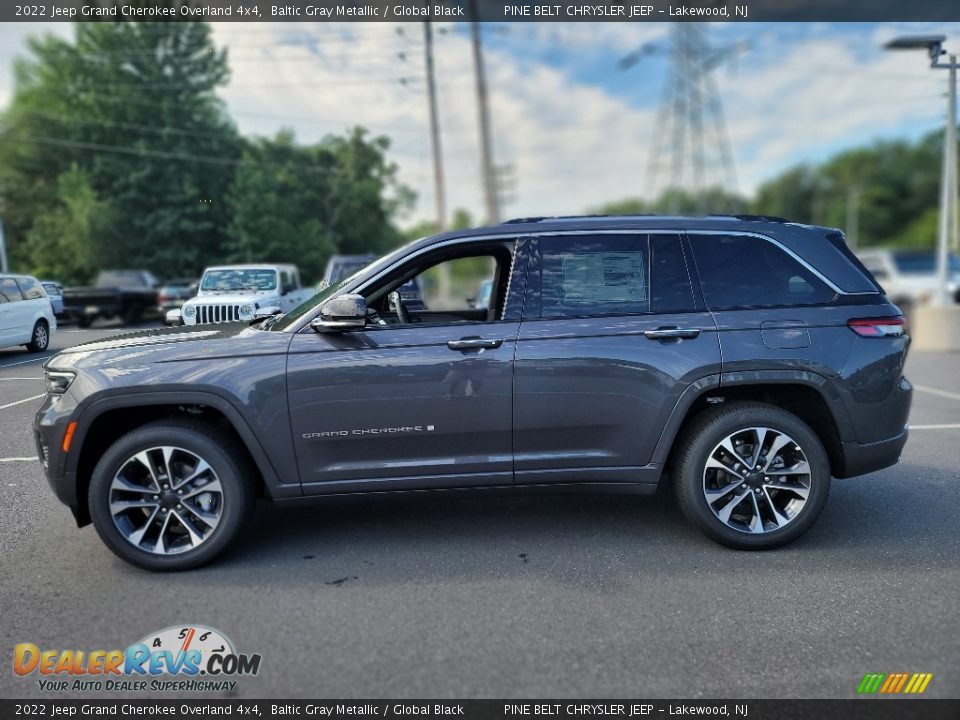 Baltic Gray Metallic 2022 Jeep Grand Cherokee Overland 4x4 Photo #3