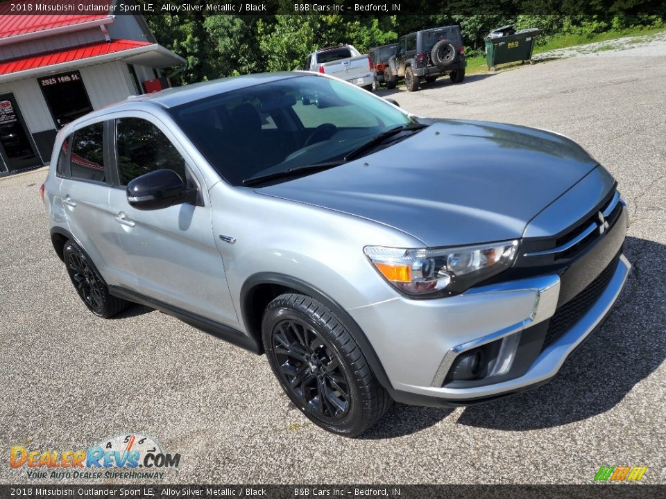 2018 Mitsubishi Outlander Sport LE Alloy Silver Metallic / Black Photo #24