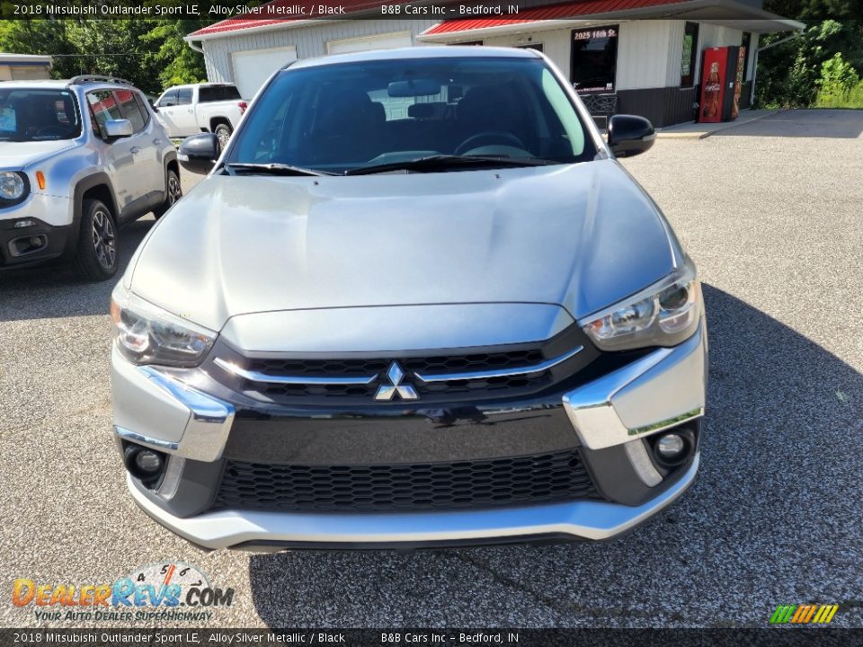 2018 Mitsubishi Outlander Sport LE Alloy Silver Metallic / Black Photo #25