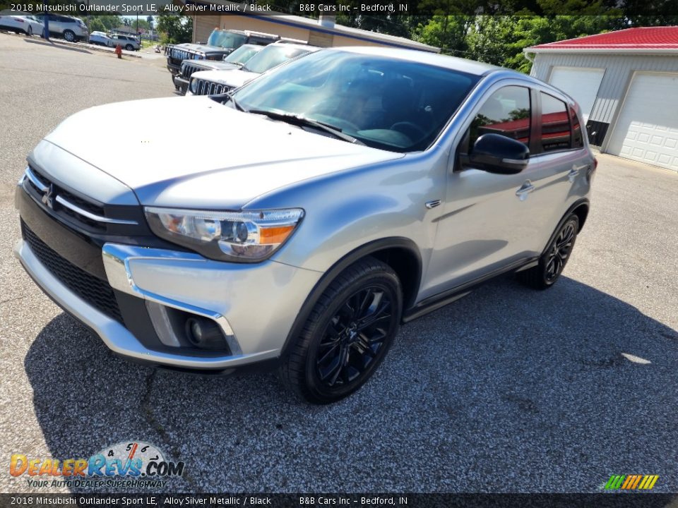 2018 Mitsubishi Outlander Sport LE Alloy Silver Metallic / Black Photo #26