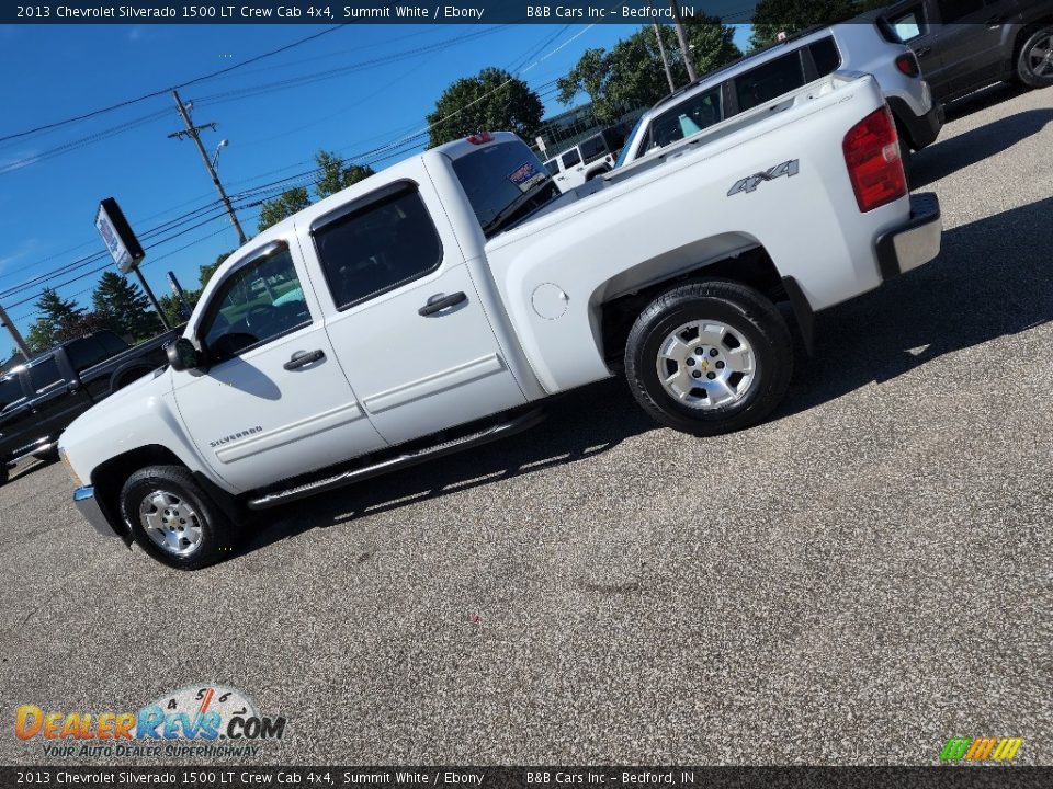 2013 Chevrolet Silverado 1500 LT Crew Cab 4x4 Summit White / Ebony Photo #1