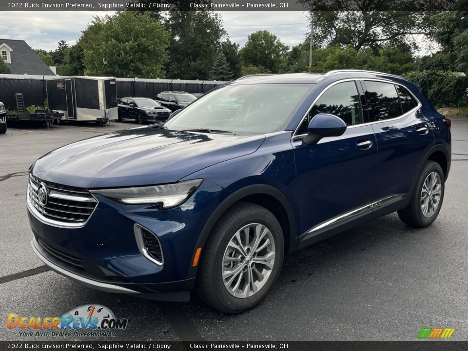 Front 3/4 View of 2022 Buick Envision Preferred Photo #1