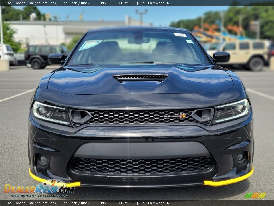 2022 Dodge Charger Scat Pack Pitch Black / Black Photo #2