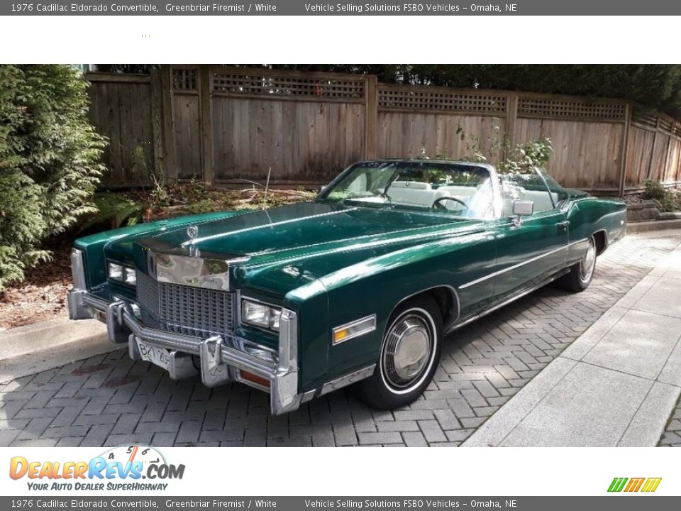 Greenbriar Firemist 1976 Cadillac Eldorado Convertible Photo #1