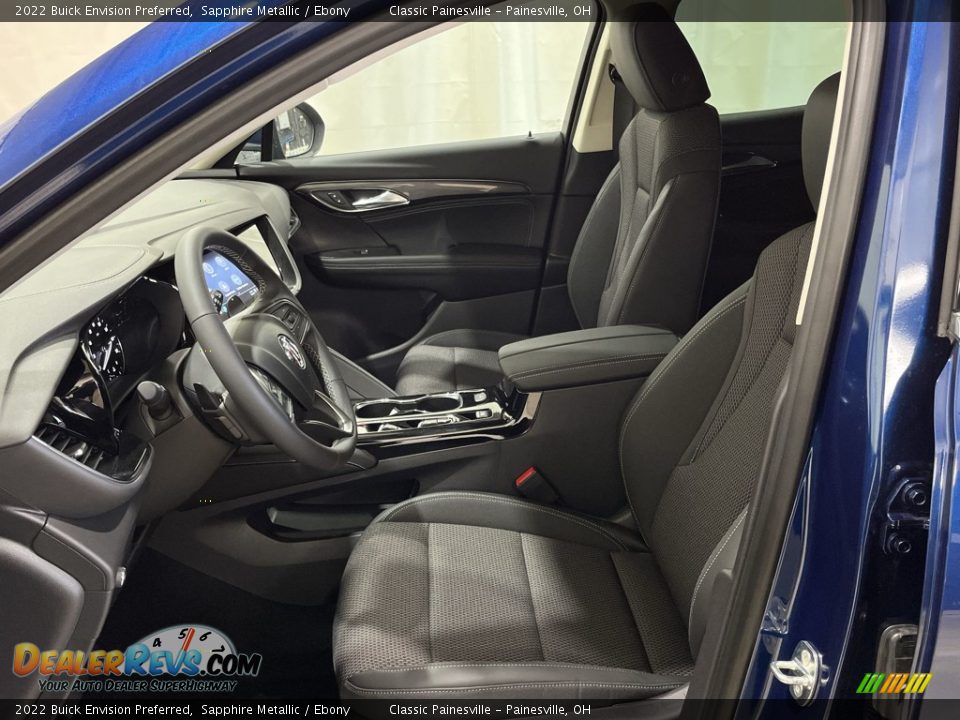 Front Seat of 2022 Buick Envision Preferred Photo #11