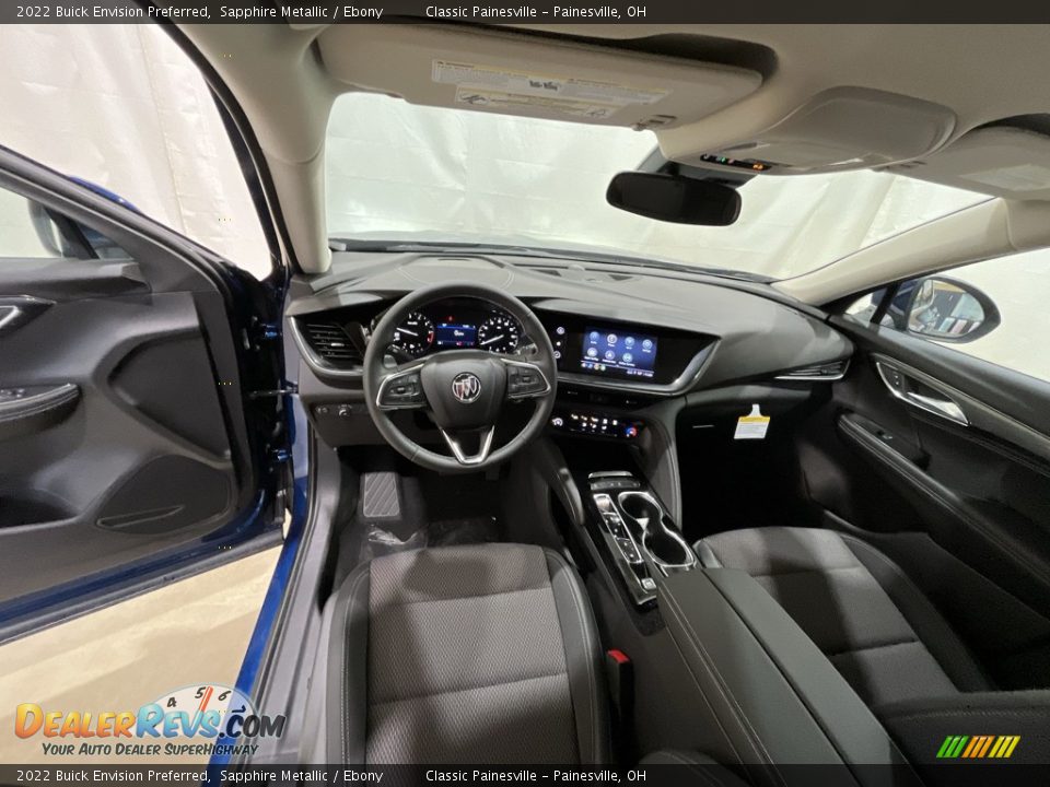 Front Seat of 2022 Buick Envision Preferred Photo #12