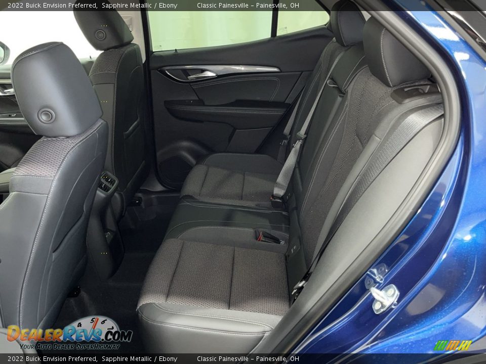 Rear Seat of 2022 Buick Envision Preferred Photo #15