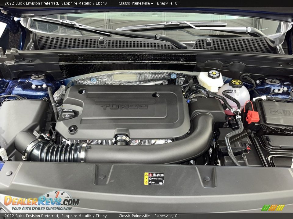 2022 Buick Envision Preferred 2.0 Liter Turbocharged DOHC 16-Valve VVT 4 Cylinder Engine Photo #20