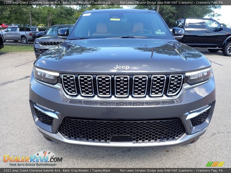 2022 Jeep Grand Cherokee Summit 4x4 Baltic Gray Metallic / Tupelo/Black Photo #8