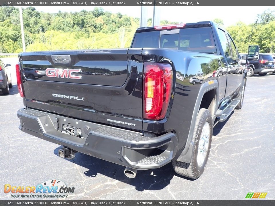 2022 GMC Sierra 2500HD Denali Crew Cab 4WD Onyx Black / Jet Black Photo #7