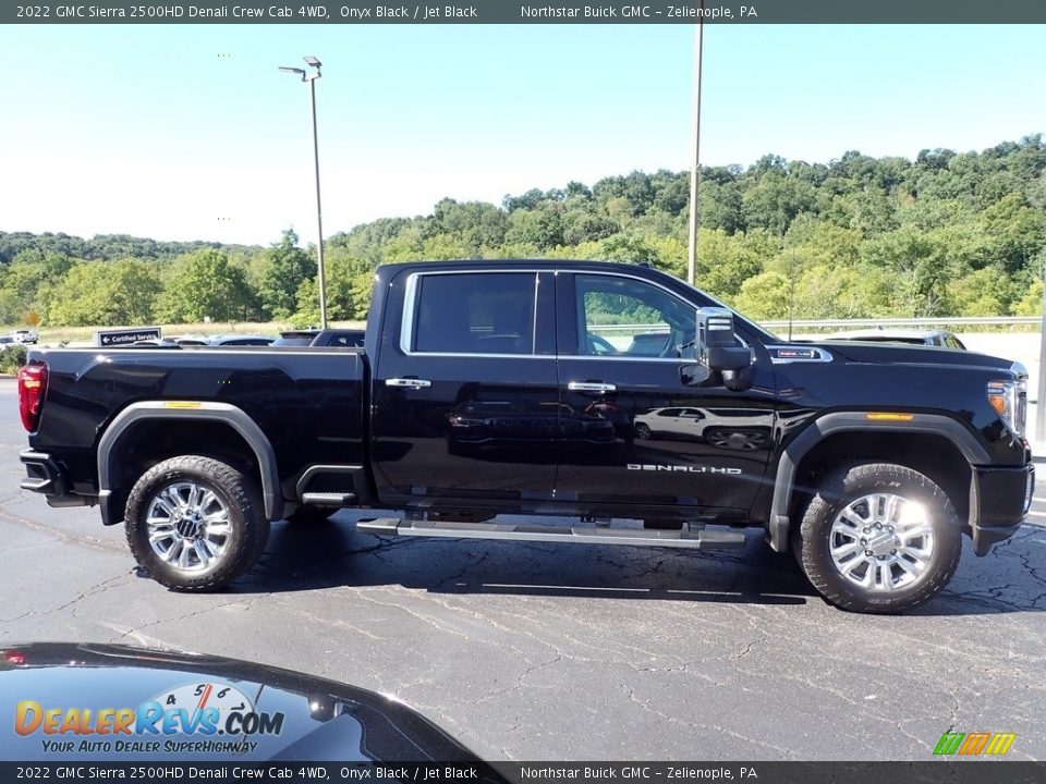 2022 GMC Sierra 2500HD Denali Crew Cab 4WD Onyx Black / Jet Black Photo #8