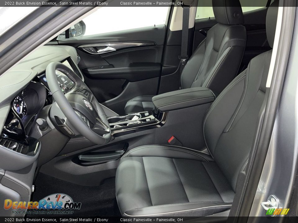 Ebony Interior - 2022 Buick Envision Essence Photo #10