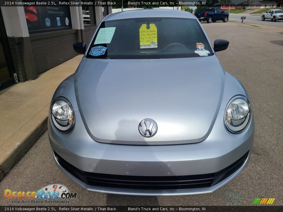 2014 Volkswagen Beetle 2.5L Reflex Silver Metallic / Titan Black Photo #16