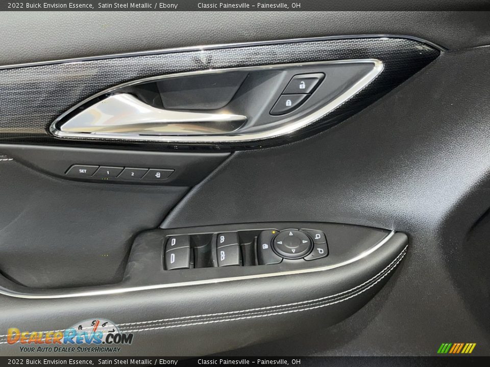 2022 Buick Envision Essence Satin Steel Metallic / Ebony Photo #13