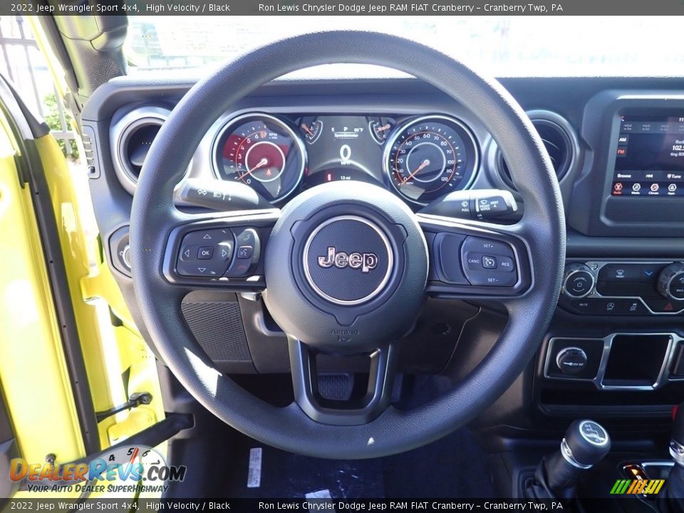 2022 Jeep Wrangler Sport 4x4 High Velocity / Black Photo #18