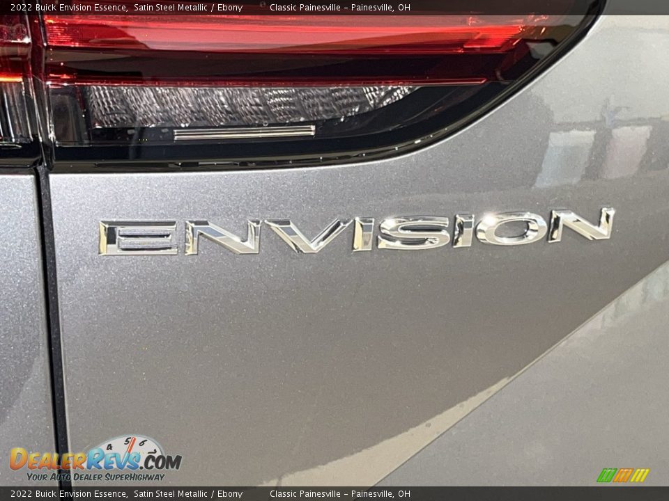 2022 Buick Envision Essence Satin Steel Metallic / Ebony Photo #21